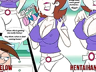 Timmy Turner Fucks Sexy Adult Wanda & His Step Mom (Fairly Odd Parents)