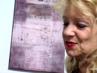 BBW Teen Teach to Fuck from Mature Step Mom with Ugly Friend