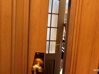 Big Tits Step Mom Mary Caught Son Masturbate and Finish Him