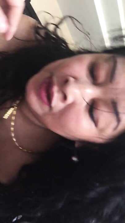 Mature Asian Chinese Step Mom Takes a Load on her Face