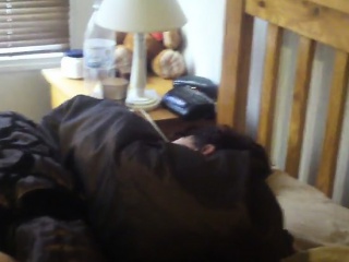 Resting Step-Mom Legs Hairy Pussy