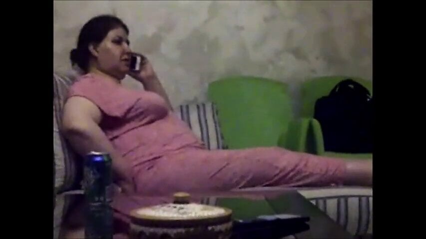 busty arab step mom at home