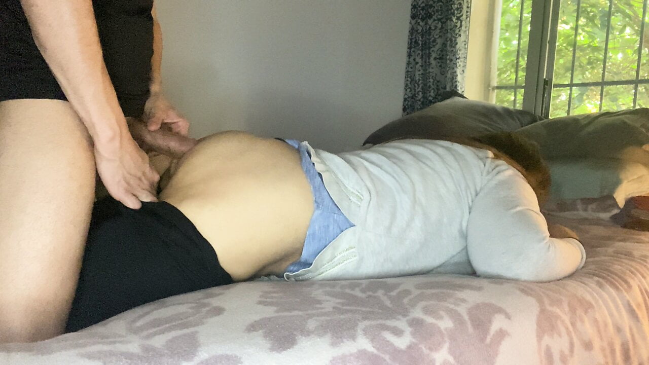 my friend’s step mom gives me her ass after class! 4k